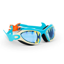 Load image into Gallery viewer, 8YRS+ Megamouth Shark Tooth White Swim Goggles