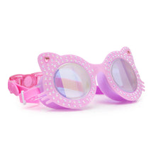 Load image into Gallery viewer, 8YRS+ Kitten Pawprint Pink Swim Goggles