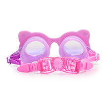 Load image into Gallery viewer, 8YRS+ Kitten Pawprint Pink Swim Goggles