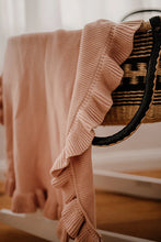 Load image into Gallery viewer, Frill Blanket | Vintage Rose