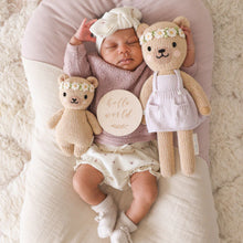 Load image into Gallery viewer, Baby Honey Bear | Ivory Floral