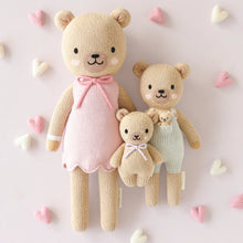 Load image into Gallery viewer, Baby Honey Bear (Lavender Bow)