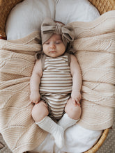 Load image into Gallery viewer, Frill Bodysuit | Cappuccino SIZE NB