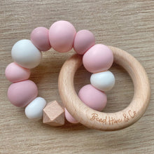 Load image into Gallery viewer, Teething Ring Rattle