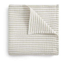 Load image into Gallery viewer, Stripe Anjou Muslin Swaddle Blanket