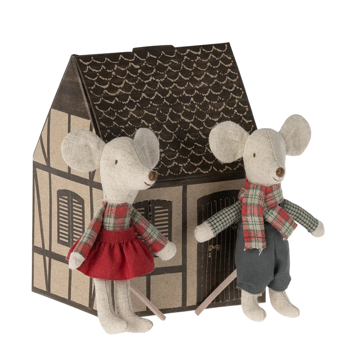 Winter Mice Twins in House – Rosalyn + Rae