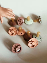 Load image into Gallery viewer, BIBS Pacifier Size 2 | 6-18M | Round Natural Rubber Teat