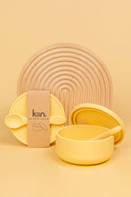 Load image into Gallery viewer, Silicone Suction Bowl with lid + Spoon Set