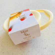 Load image into Gallery viewer, Custard Collapsible Snack Cup with Lid