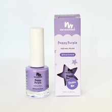 Load image into Gallery viewer, Poppy Purple Water-Based, scratch off Nail Polish for Kids