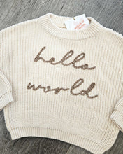 Load image into Gallery viewer, Hello World Knit