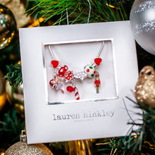 Load image into Gallery viewer, Nutcracker Christmas Charm Bracelet