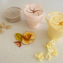 Load image into Gallery viewer, Almond Collapsible Snack Cup with Lid
