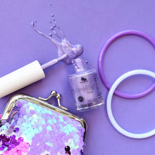 Load image into Gallery viewer, Poppy Purple Water-Based, scratch off Nail Polish for Kids
