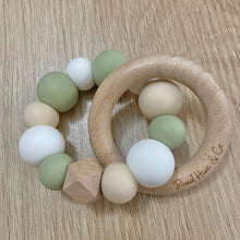 Load image into Gallery viewer, Teething Ring Rattle