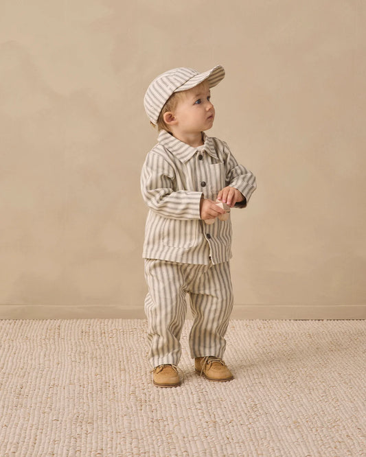 Baby Cap Laurel Pinstripe