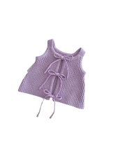 Load image into Gallery viewer, Singlet | Violet SIZE 0-3M
