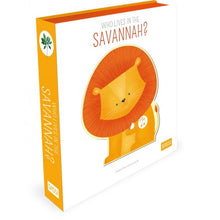 Load image into Gallery viewer, Who Lives in the Savannah | Sound Book