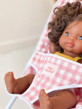 Load image into Gallery viewer, Dolls Stroller | Pink Gingham