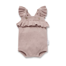 Load image into Gallery viewer, Wild Rose Knit Romper