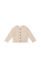Load image into Gallery viewer, Aude Cardigan - Light Oatmeal Marle