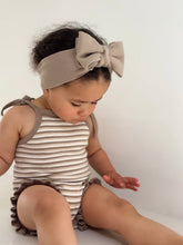 Load image into Gallery viewer, Frill Bodysuit | Cappuccino SIZE NB