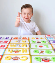 Load image into Gallery viewer, Flashcards and ABC Magnetic Letters