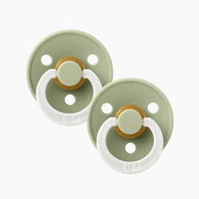 Load image into Gallery viewer, BIBS Pacifier Size 2 | 6-18M | Round Natural Rubber Teat