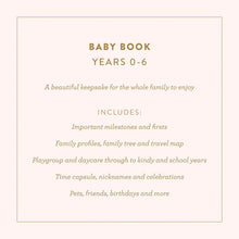 Load image into Gallery viewer, Baby Book Grey Boxed
