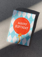 Load image into Gallery viewer, Birthday Balloon Mini Card