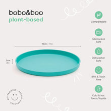 Load image into Gallery viewer, Plant Based Plate | Green 19cm