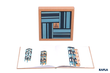 Load image into Gallery viewer, KAPLA Book and Colours Set | Light Blue + Dark Blue