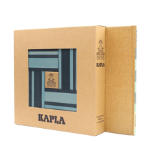 Load image into Gallery viewer, KAPLA Book and Colours Set | Light Blue + Dark Blue