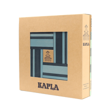 Load image into Gallery viewer, KAPLA Book and Colours Set | Light Blue + Dark Blue