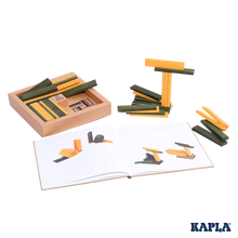 Load image into Gallery viewer, KAPLA Book and Colours Set | Yellow + Green