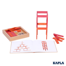 Load image into Gallery viewer, KAPLA Book and Colours Set | Red + Orange
