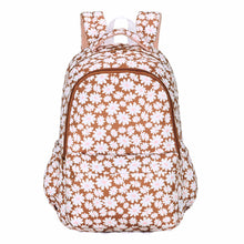 Load image into Gallery viewer, Bloom Tan Campus School Backpack
