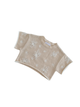 Load image into Gallery viewer, Cropped Tee | Gia (Latte) SIZE 6-12M