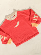 Load image into Gallery viewer, It's Chilly Out Pullover | Red & Cream