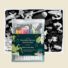 Load image into Gallery viewer, Glow in the Deep Classic Colouring Mat