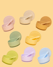 Load image into Gallery viewer, Silicone Suction Bowl with lid + Spoon Set