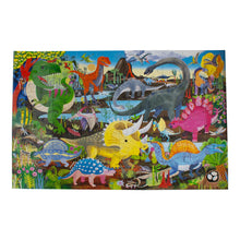 Load image into Gallery viewer, 100 pc Puzzle – Land of Dinosaurs