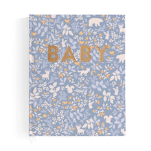 Load image into Gallery viewer, Baby Book Forest Friends Cornflower