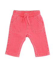 Load image into Gallery viewer, Babies Pink Pull On Jeans
