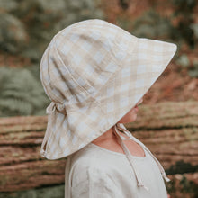 Load image into Gallery viewer, 'Wander' Reversible Panelled Bucket Hat | Flynn/Flax