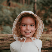 Load image into Gallery viewer, 'Wander' Reversible Panelled Bucket Hat | Flynn/Flax