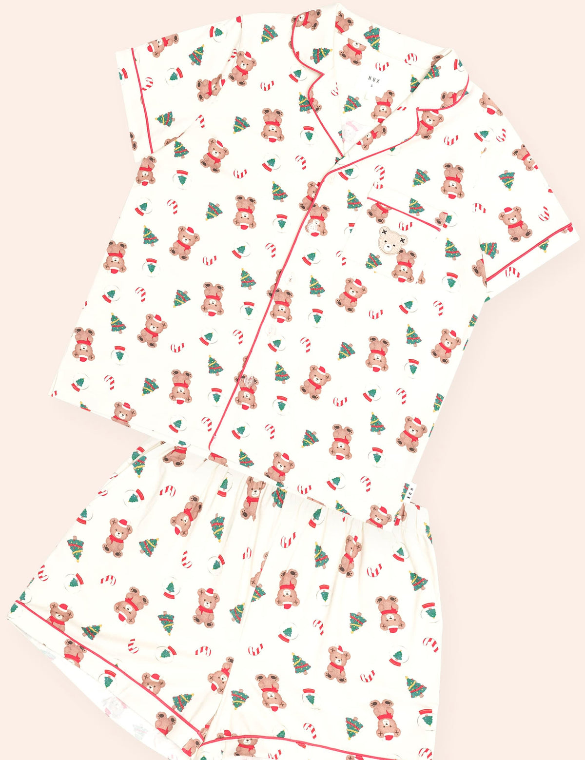Festive Hux Adult Pj Set
