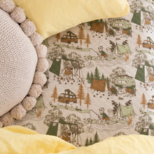 Load image into Gallery viewer, Happy Camper Bed Wetting Mat