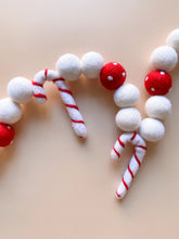 Load image into Gallery viewer, Candy Cane Garland | Red
