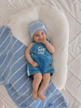 Load image into Gallery viewer, Short Overalls | River SIZE 6YR and 7YR